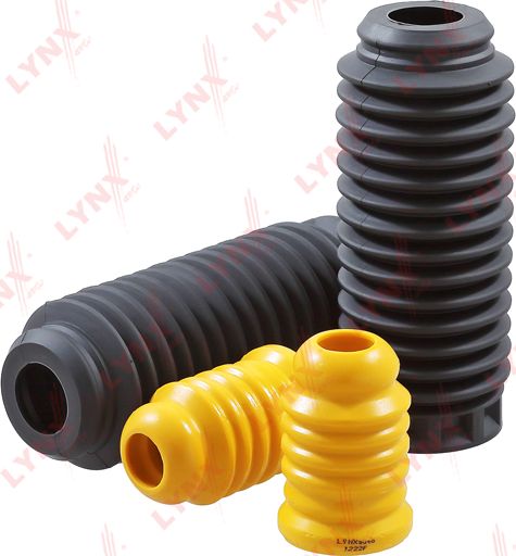 Комплект отбойников и пыльников амортизаторов (стоек) LYNXauto. Артикул PR-7122