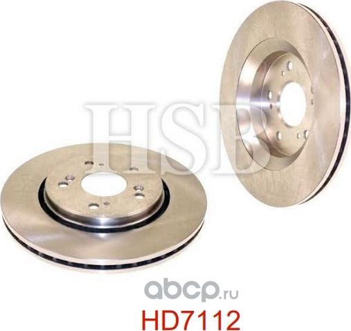 Диск тормозной пер. (HSB). Артикул HD7112