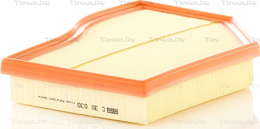 Воздушный фильтр Mann-Filter для Mercedes-Benz GLA II (H247) 2020-2026. Артикул C 30 030