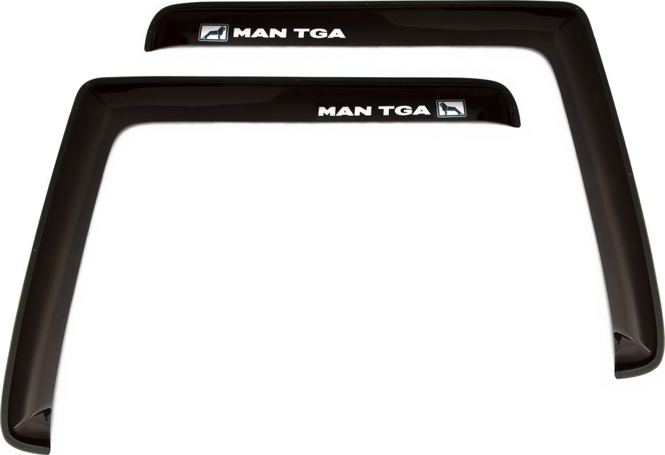 Дефлекторы REIN для окон (накладной скотч 3М) (2 шт.) MAN TGA 2000-2026 Дымчатый. Артикул REINWV850