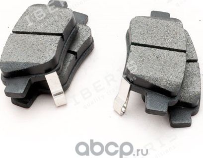 Колодки тормозные дисковые задние, комплект (Iberis). Артикул IB153102
