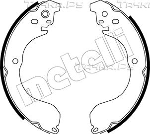 Тормозные колодки Metelli задние для Dodge Caliber I 2006-2013. Артикул 53-0296