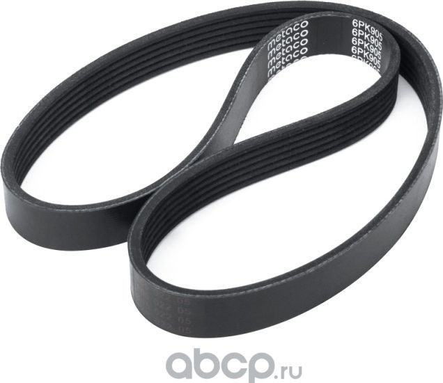 Ремень поликлиновой (Metaco). Артикул 6PK905