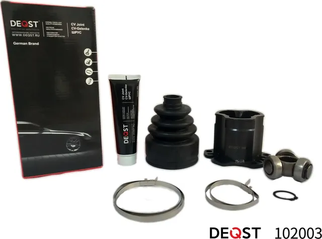 102003_ШРУС внутр. VW Golf 4,Bora, Sharan, AUDI Allroud с АКПП L+R (Deqst). Артикул 102003