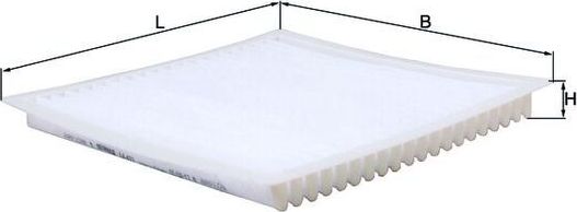 Салонный фильтр Mahle. Артикул LA 477