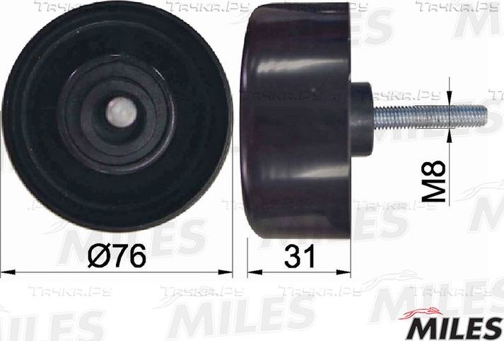 Катушка зажигания Miles для Hyundai Santa Fe II 2006-2012. Артикул AL08043