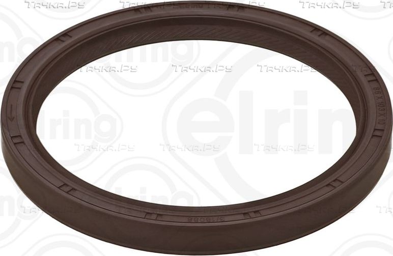 Сальник, уплотнительное кольцо Elring (FPM (Fluor-Kautschuk)) внутренний для Subaru Legacy V 2009-2014. Артикул 707.340