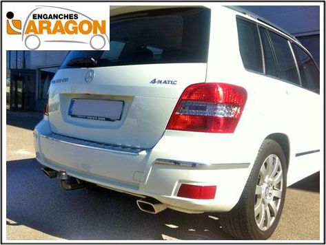 Фаркоп Aragon для Mercedes-Benz GLK-Класс X204 2008-2015. Артикул E4121AA