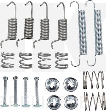 Комплект монтажный торм. колодок Hyundai Getz  Sonata  Kia Magentis 98- NK. Артикул 7934899