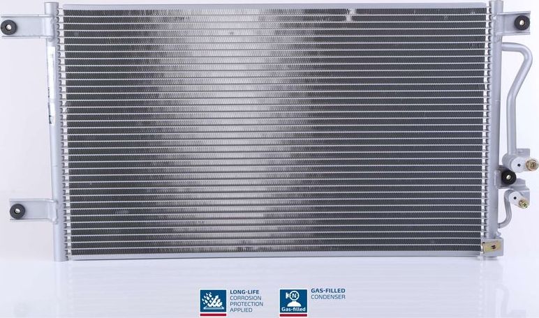 Радиатор кондиционера (конденсатор) Nissens (алюминий). Артикул 94790