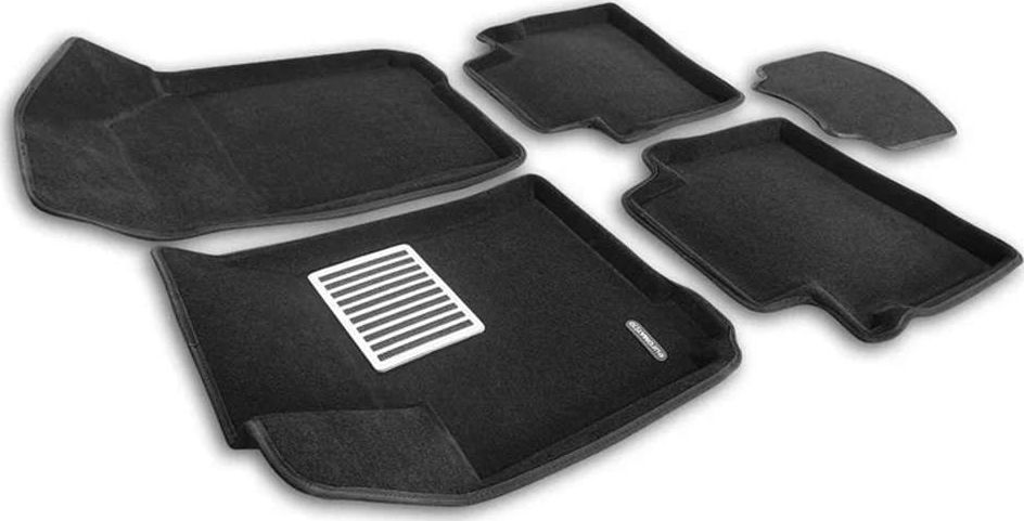 Коврики текстильные Euromat 3D Lux для салона Omoda S5 2023-2026. Артикул EM3D-001461