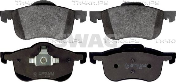 Тормозные колодки SWAG передние для Volvo V70 II 1999-2008. Артикул 55 91 6359