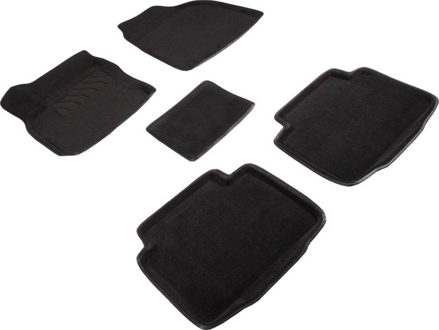 Коврики Seintex 3D ворсовые для салона Hyundai Matrix 2001-2010. Артикул 81769