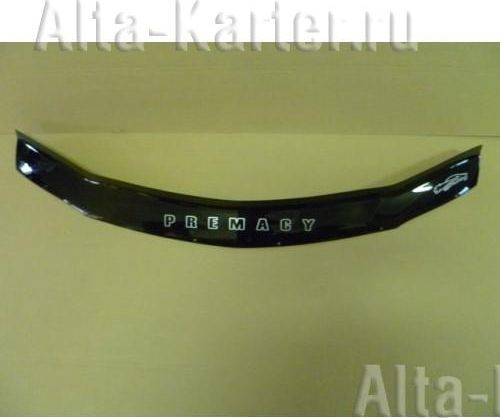 Дефлектор Vip-Tuning для капота Mazda Premacy 1999-2005. Артикул 27-19