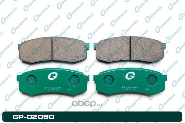 КОЛОДКИ G-BRAKE GP-02090 G-Brake. Артикул GP02090