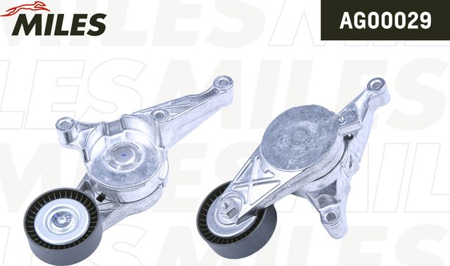 Натяжной ролик (натяжитель) приводного ремня Miles для Audi A3 II (8P) 2003-2010. Артикул AG00029