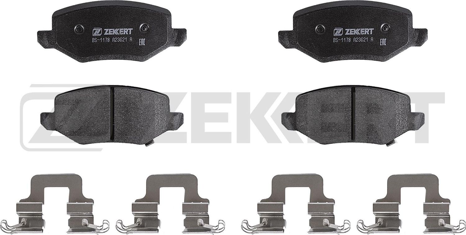 Тормозные колодки Zekkert. Артикул BS-1178