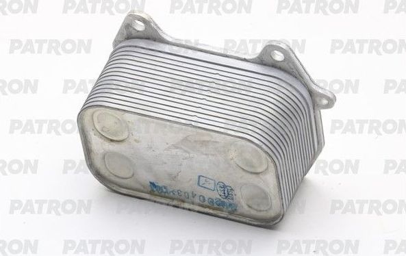 Радиатор масляный (маслоохладитель) для двигателя Patron (алюминий). Артикул PRS6025