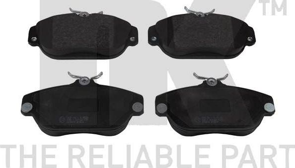 Тормозные колодки NK передние для Volvo 940 1990-1998. Артикул 224818