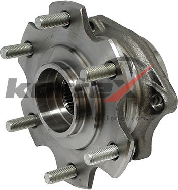 Ступица с подшипником MITSUBISHI PAJERO 07- зад. (Kortex). Артикул KHB4385STD