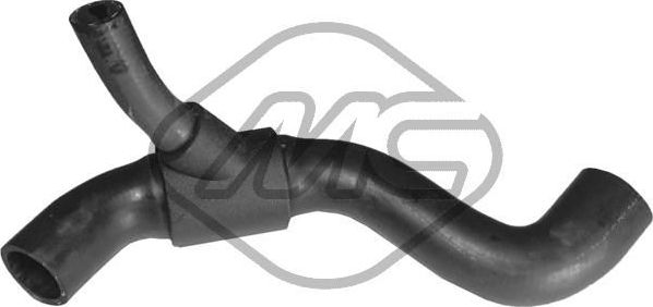 Патрубок радиатора (системы охлаждения) Metalcaucho нижний для Opel Astra F 1991-1999. Артикул 08277