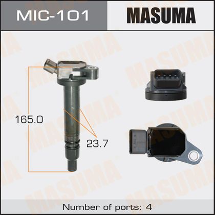 Катушка зажигания Masuma для Toyota Highlander II (U40) 2008-2014. Артикул MIC-101