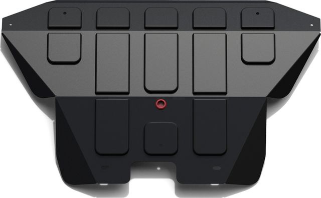 Защита АвтоБРОНЯ для картера и КПП Nissan March K11 1992-2002. Артикул 111.04131.1