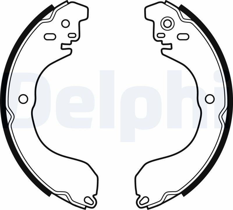 Тормозные колодки Delphi. Артикул LS2088