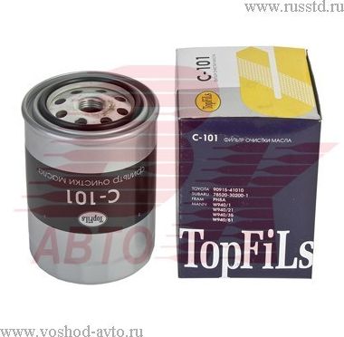 ФИЛЬТР МАСЛЯНЫЙ (Topfils). Артикул C101