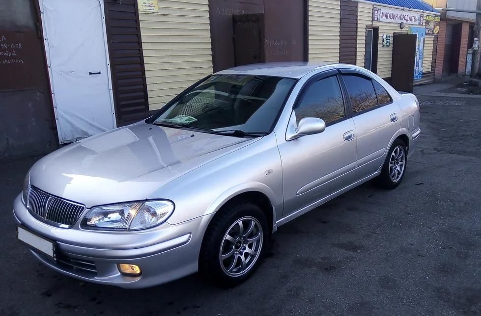 Дефлекторы Cobra Tuning для окон Nissan Sunny N16 седан 2000-2003. Артикул N11300