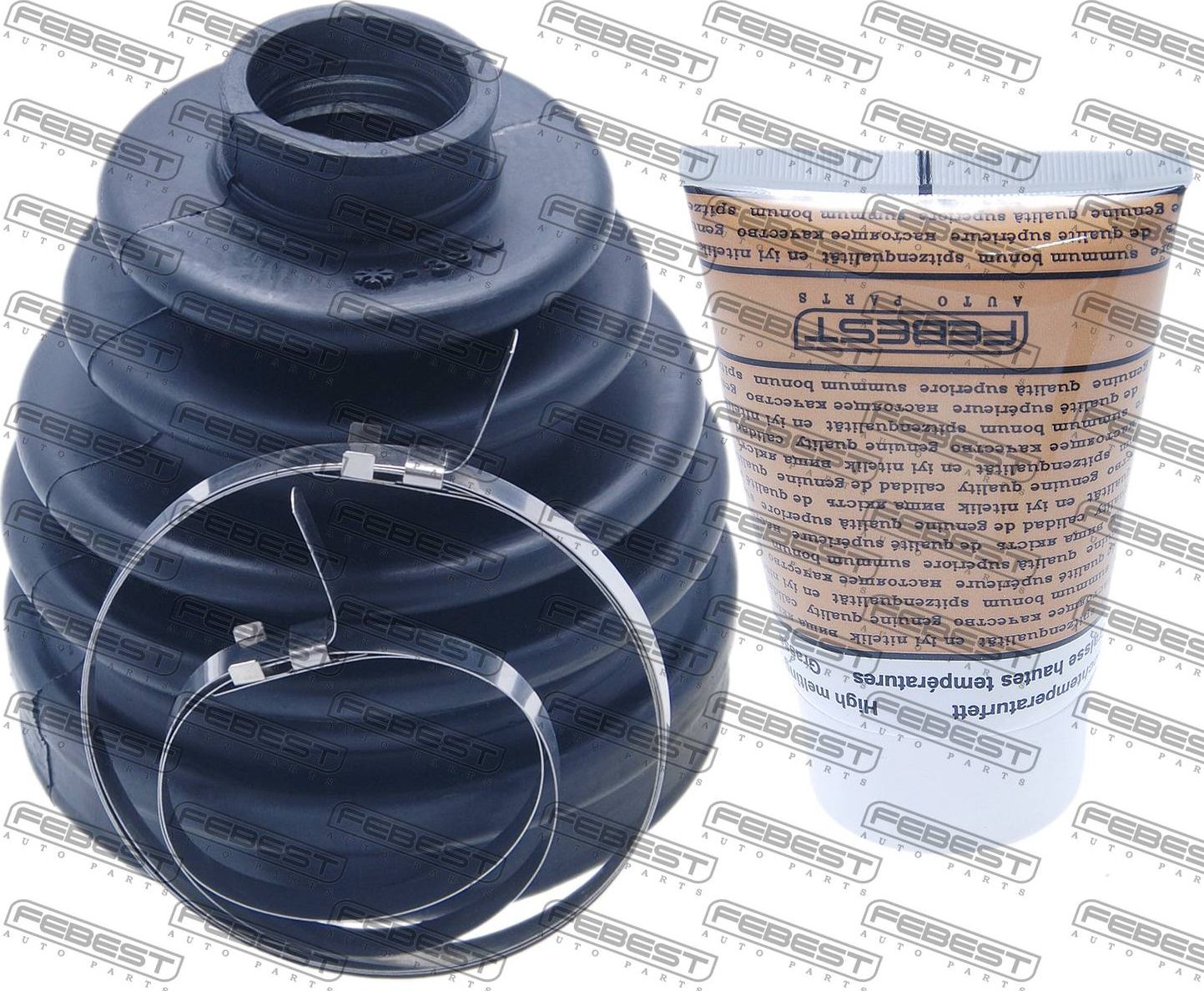 Пыльник ШРУСа наружный Febest (NBR (бутадиен-нитрильный каучук)). Артикул 0117-KDN165