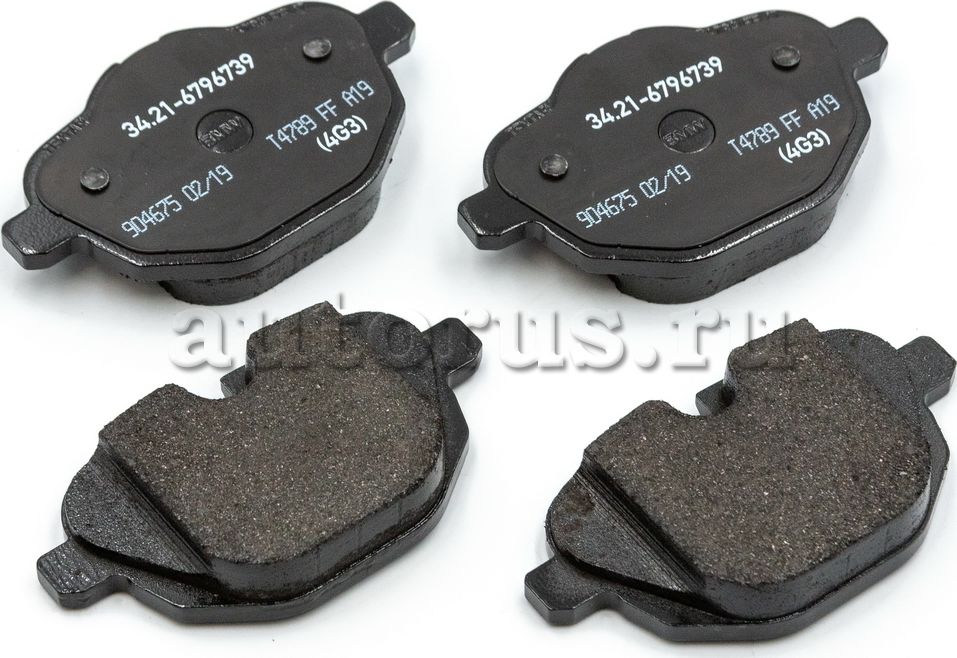 Тормозные колодки BMW. Артикул 34216796741