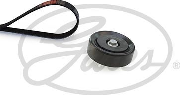 Приводной ремень поликлиновой с роликами (комплект) Gates Micro-V® Kit для Kia XCeed I 2019-2026. Артикул K036PK1255