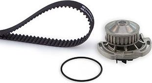 Помпа (водяной насос) с комплектом ремня ГРМ Gates PowerGrip® для Audi 80 III (B2) 1978-1981. Артикул KP15015