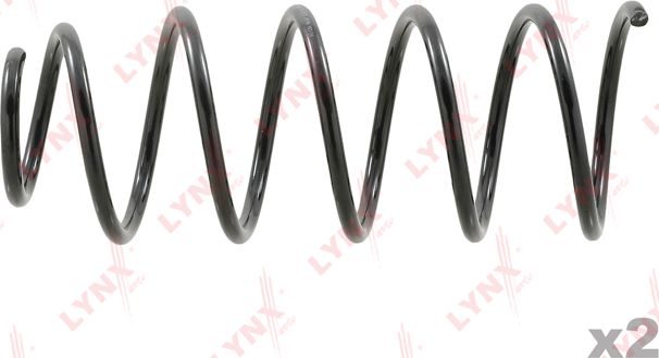 Пружина подвески LYNXauto передняя для Volvo S80 I 1998-2006. Артикул SC-2873