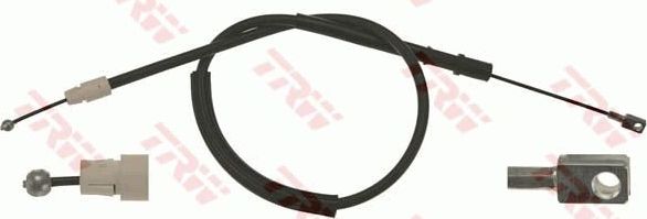Трос ручника (тросик ручного тормоза) TRW. Артикул GCH512