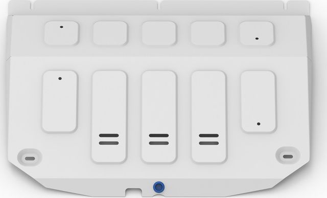 Защита алюминиевая Rival для картера Jetour X90 Plus 2023-2026. Артикул 333.0936.1