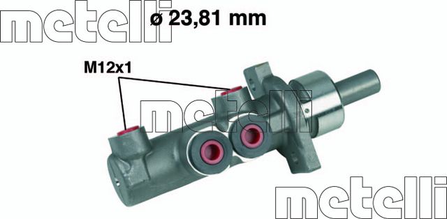 Тормозной цилиндр главный Metelli для Volkswagen Bora 1998-2005. Артикул 05-0280