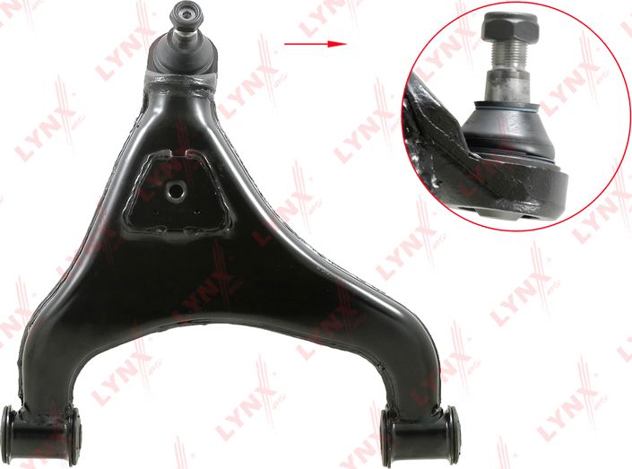 Поперечный рычаг передней подвески LYNXauto. Артикул C5216R