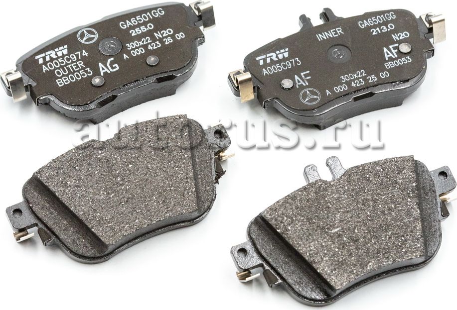 Тормозные колодки Mercedes-Benz. Артикул A0004209700