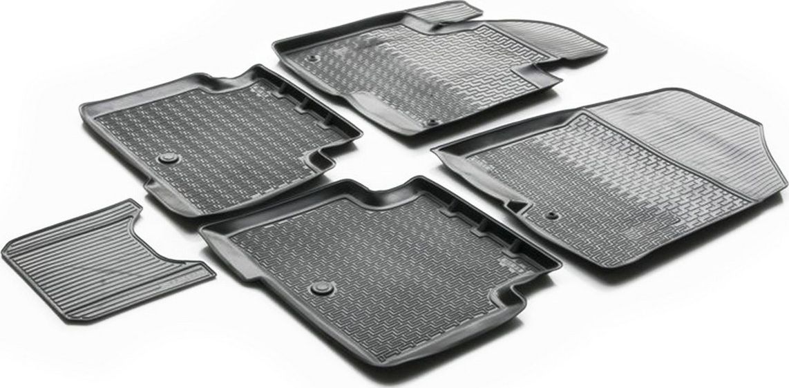 Коврики Rival для салона Hyundai Santa Fe III 2012-2018. Артикул 12306002