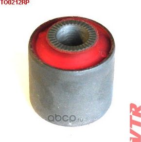Полиуретановый сайлентблок поперечной тяги (цапфы) задней подвески (VTR). Артикул TO0212RP