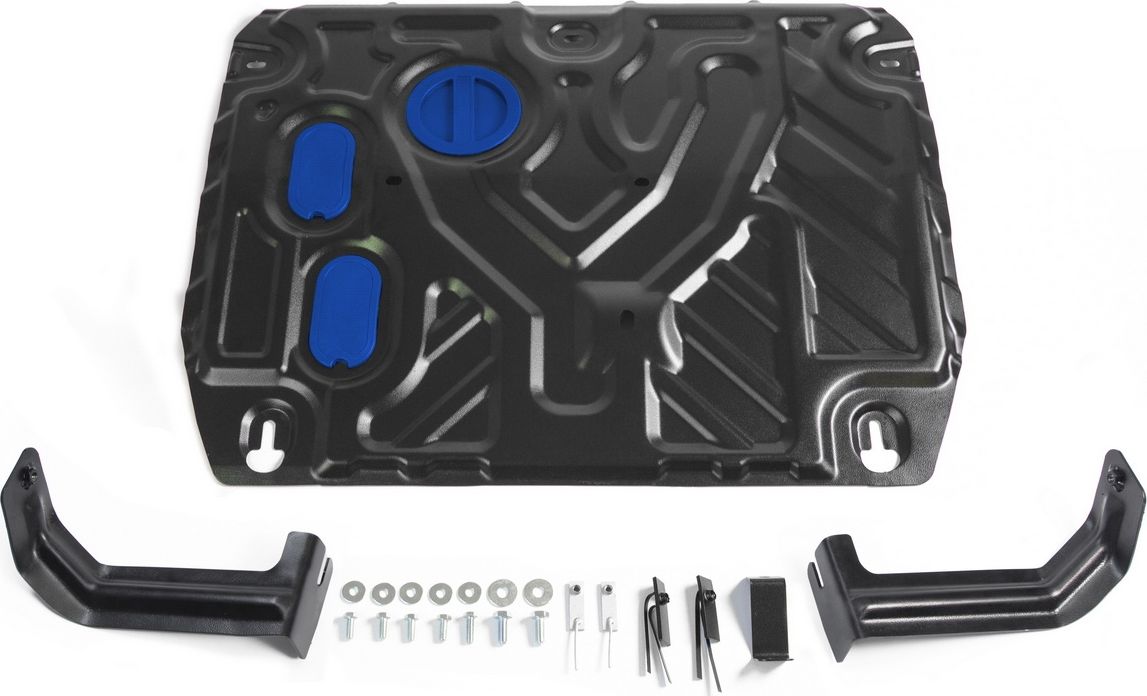 Защита Rival для картера и КПП (усиленная) Hyundai Creta 2016-2021. Артикул 111.2360.1