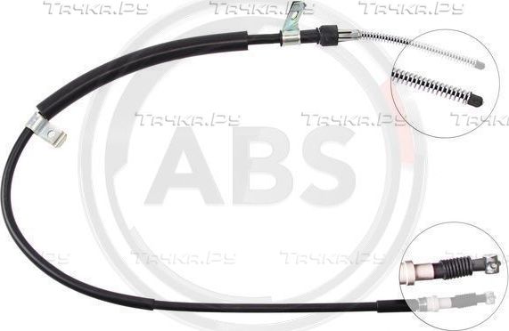 Трос ручника (тросик ручного тормоза) ABS. Артикул K11478