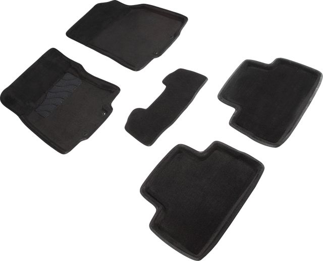 Коврики Seintex 3D ворсовые для салона Nissan Qashqai II 16R 2015-2026. Артикул 87228
