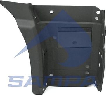 Пороги Sampa правый для Mercedes-Benz Actros MP1 1996-2003. Артикул 1810 0311