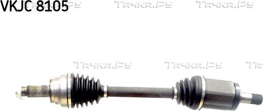 Полуось (привод в сборе, приводной вал) SKF. Артикул VKJC 8105