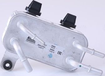 Радиатор масляный (маслоохладитель) для двигателя Nissens (алюминий) для Land Rover Defender I 2006-2016. Артикул 90951