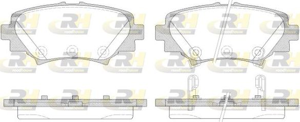 Тормозные колодки RoadHouse. Артикул 21570.02