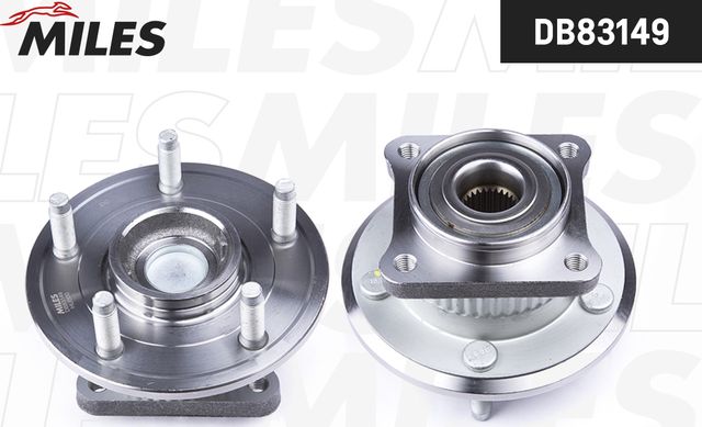 Ступица колеса с интегрированным подшипником Miles задняя правая/левая для Jeep Commander XK, XH 2005-2010. Артикул DB83149